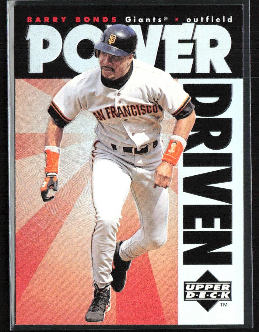 Barry Bonds 1996 Upper Deck Power Driven #PD2 San Francisco Giants