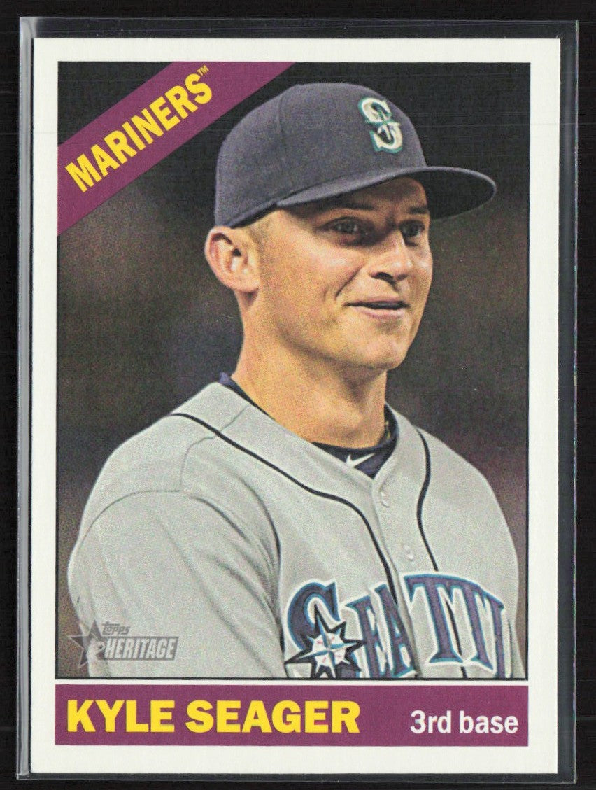 Kyle Seager 2015 Topps Heritage SP #493 Seattle Mariners