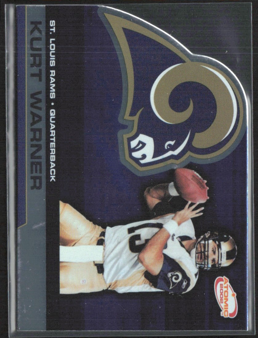 Kurt Warner 2002 Pacific Atomic #81 St. Louis Rams