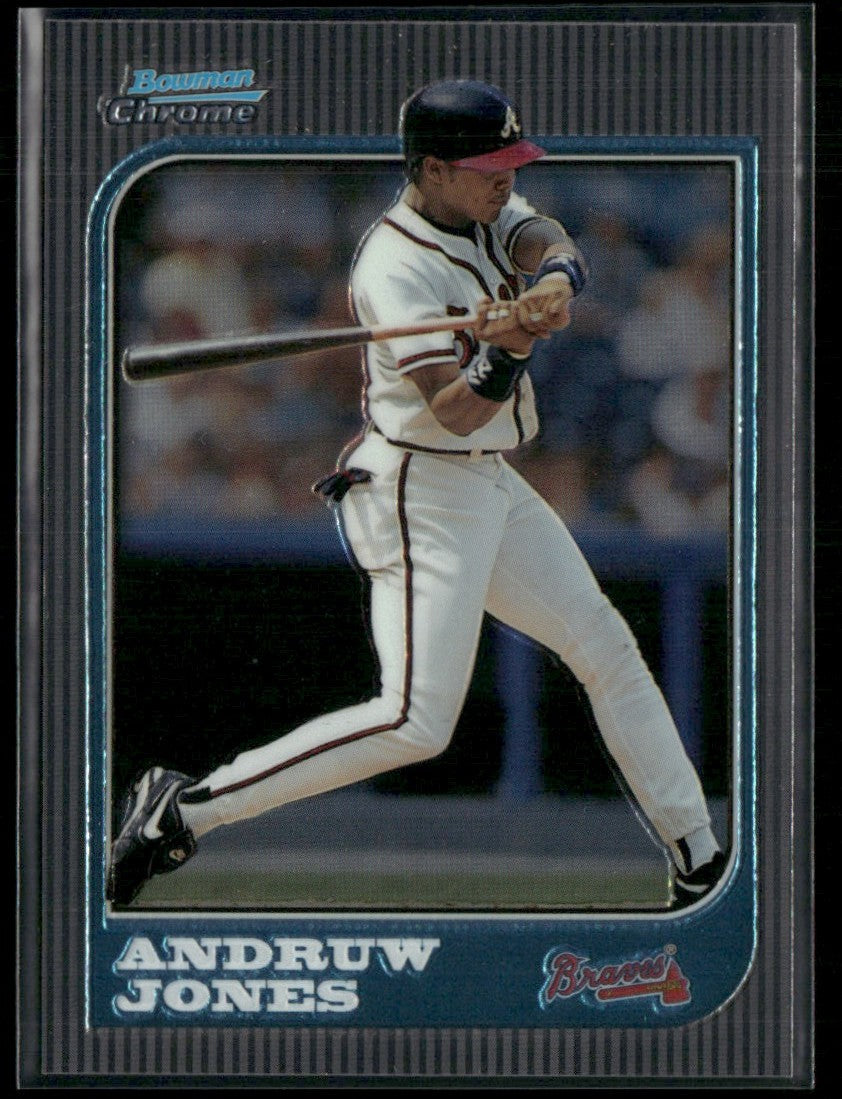 Andruw Jones 1997 Bowman Chrome #127 Atlanta Braves
