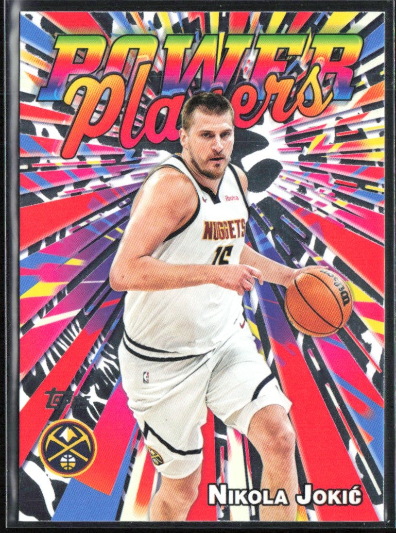 Nikola Jokic 2025 Topps Power Players #PP-12 Denver Nuggets
