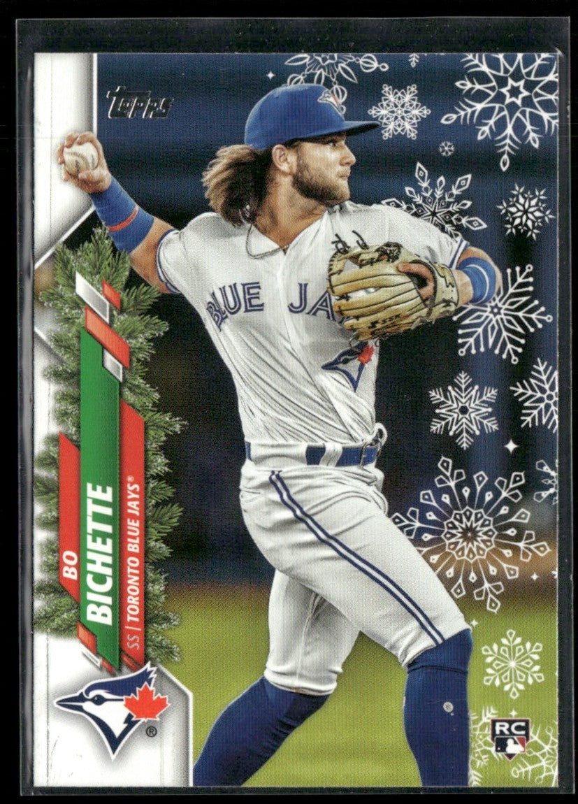 Bo Bichette 2020 Topps Holiday RC #HW94 Toronto Blue Jays