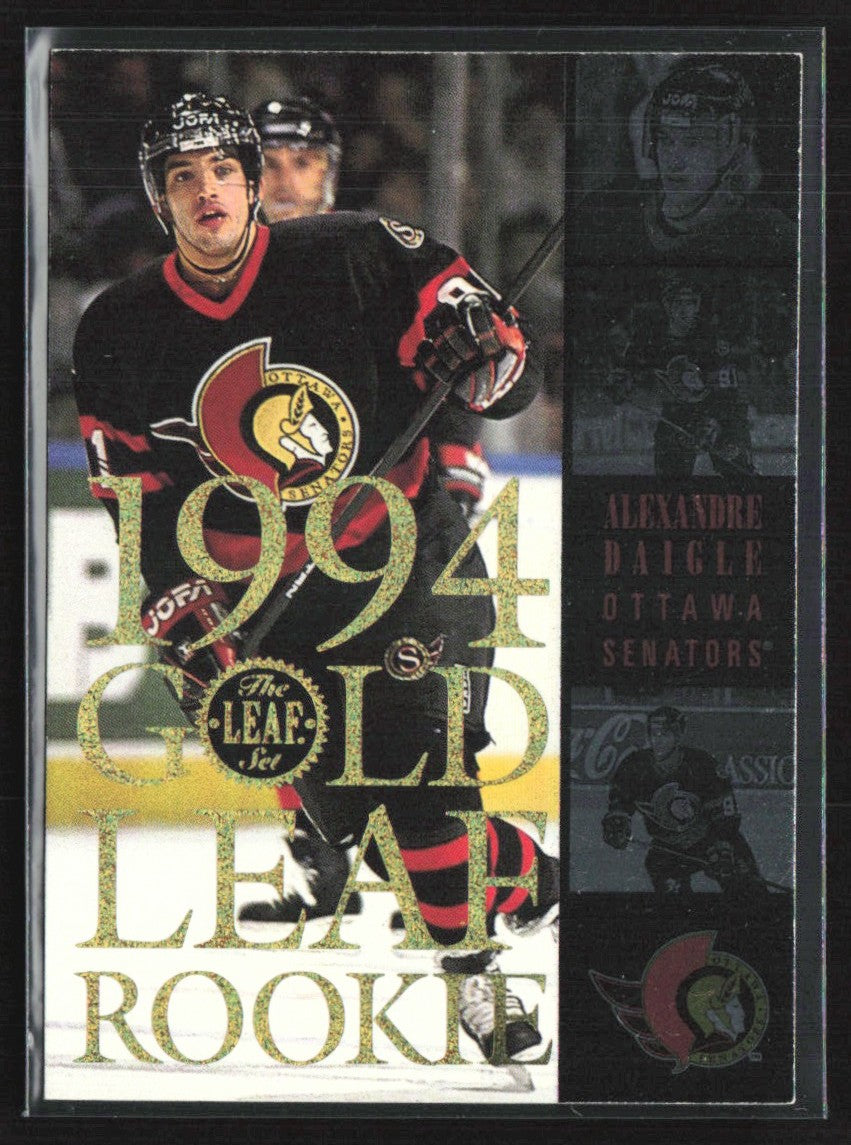 Alexandre Daigle 1994 Leaf Gold RC #5 Ottawa Senators