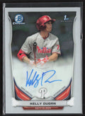 Kelly Dugan 2014 Bowman Chrome 1st AUTO #BCAP-KD Philadelphia Phillies