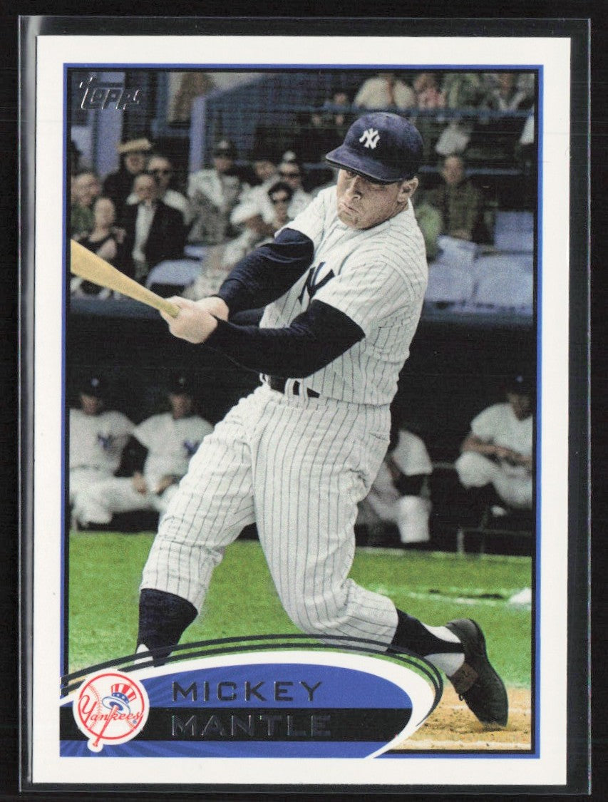 Mickey Mantle 2012 Topps #7 New York Yankees