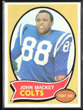 John Mackey 1970 Topps #62 Baltimore Colts