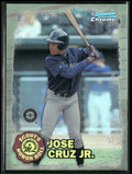 Jose Cruz Jr. 1997 Bowman Chrome Scout's Honor Roll Refractor #SHR 10