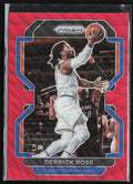 Derrick Rose 2021 Panini Prizm Ruby Wave #82 New York Knicks