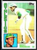 Rickey Henderson 1984 Topps #230 Oakland Athletics