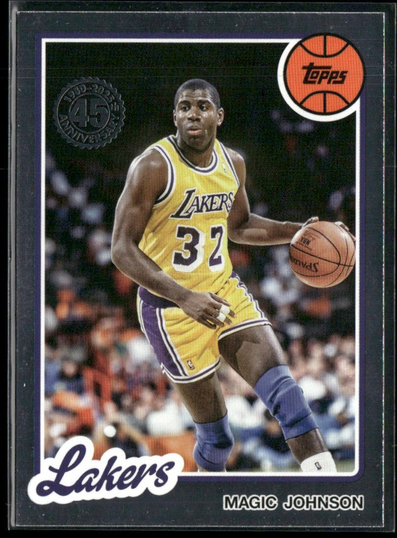Magic Johnson 2025 Topps 1980-81 #80BK-3 Los Angeles Lakers