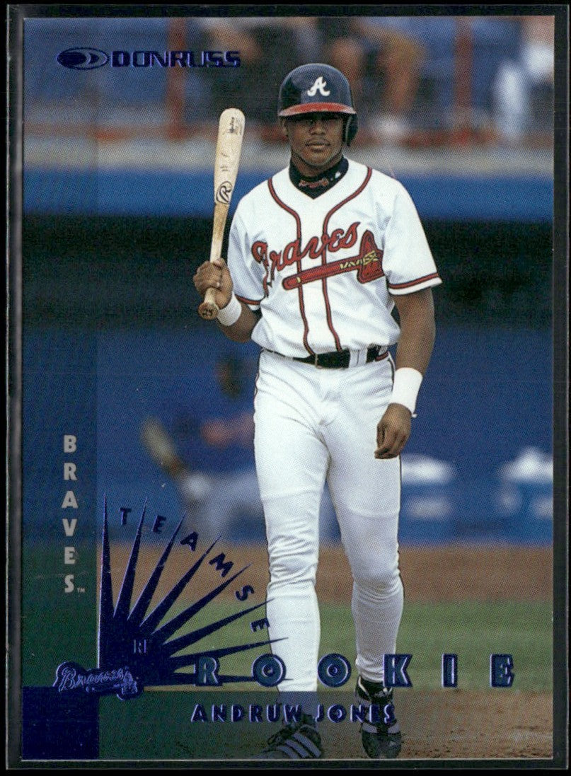 Andruw Jones 1997 Donruss Team Sets #28 Atlanta Braves