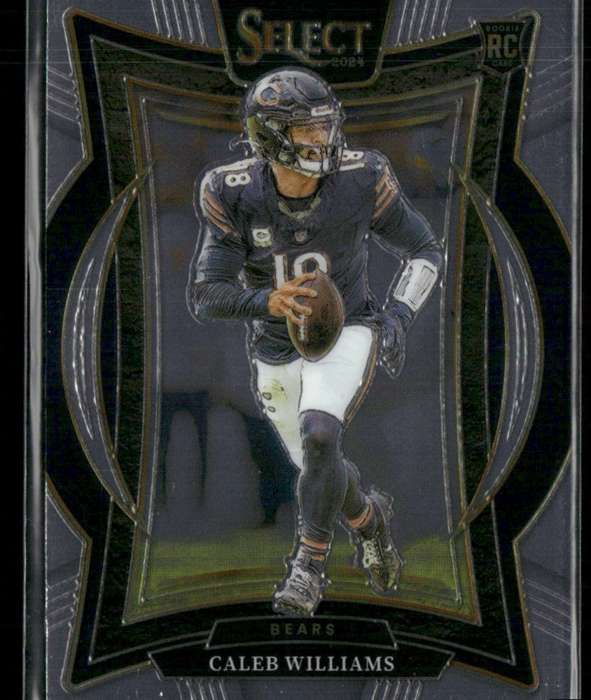 Caleb Williams 2025 Panini Select Starcade Concourse RC #25 Chicago Bears