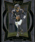 Caleb Williams 2025 Panini Select Starcade Concourse RC #25 Chicago Bears