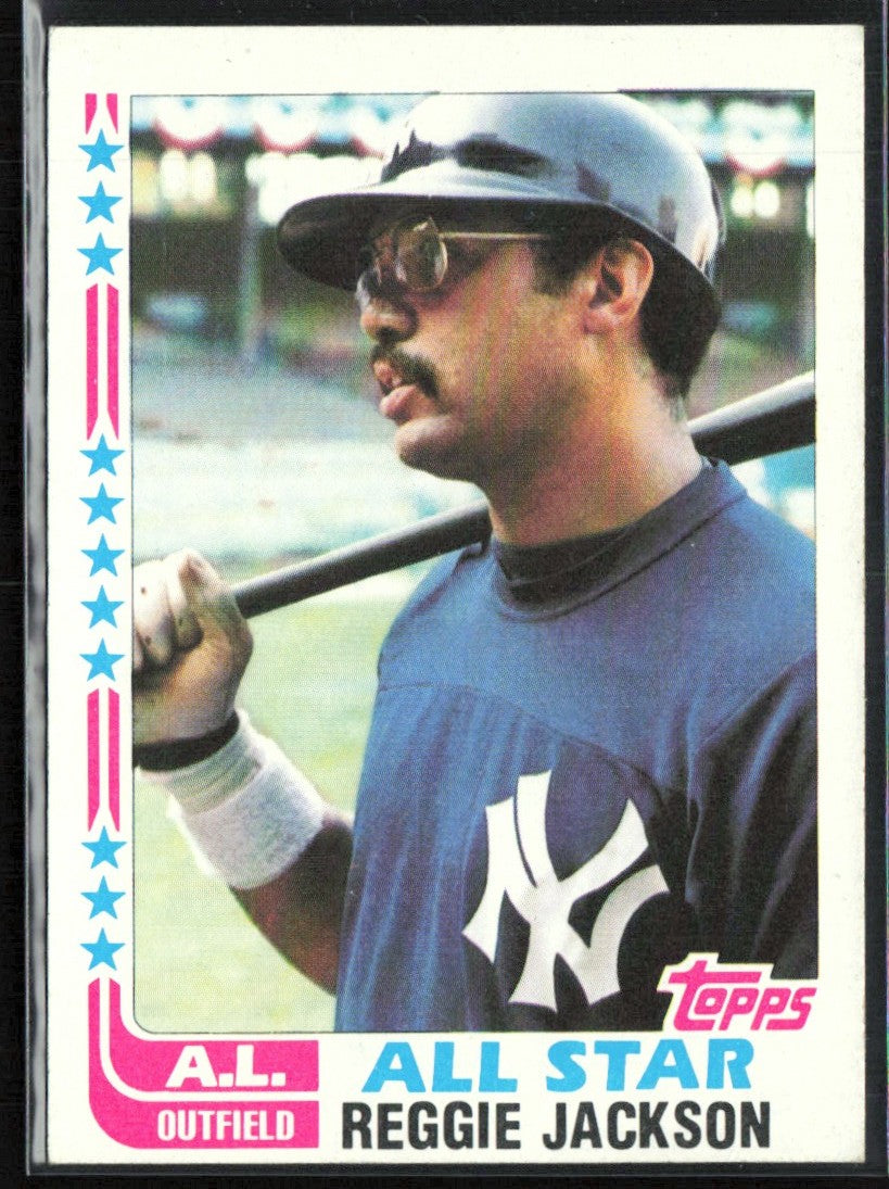 Reggie Jackson 1982 Topps All-Star #551 New York Yankees