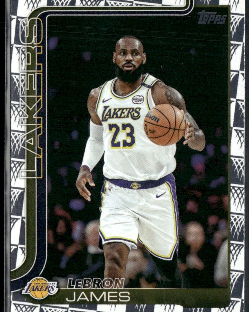 LeBron James 2025 Topps Season Tip-Off #150 Los Angeles Lakers