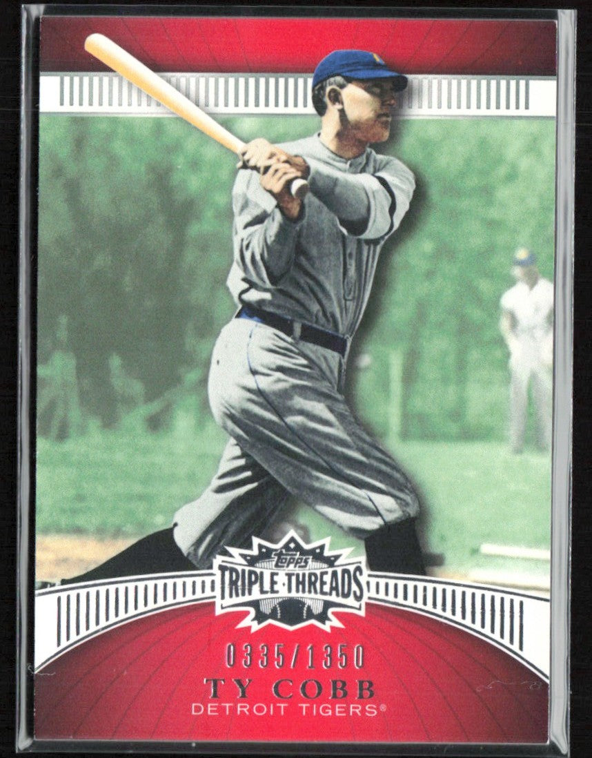 Ty Cobb 2010 Topps Triple Threads /1350 #24 Detroit Tigers