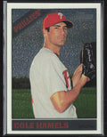 Cole Hamels 2015 Topps Heritage Chrome /999 #THC-490 Philadelphia Phillies