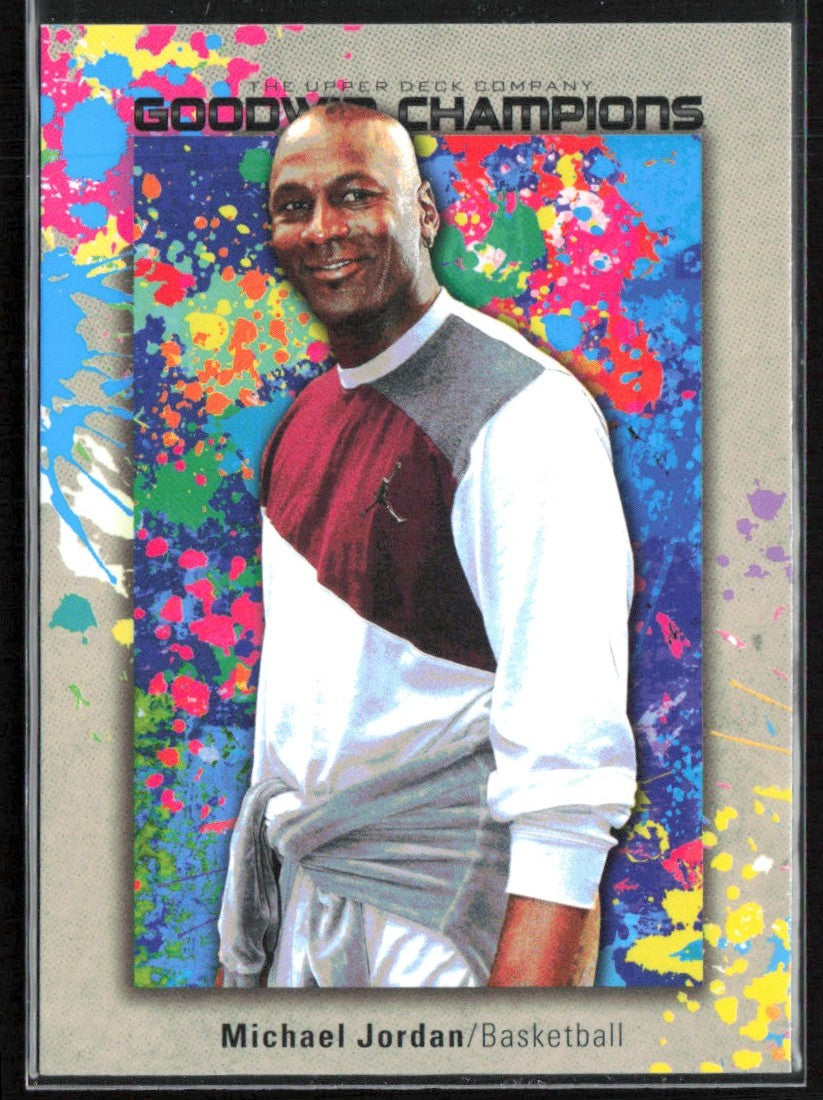Michael Jordan 2024 Upper Deck Goodwin Champions Splash of Color #101