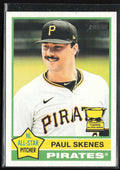 Paul Skenes 2025 Topps Heritage #60 Pittsburgh Pirates