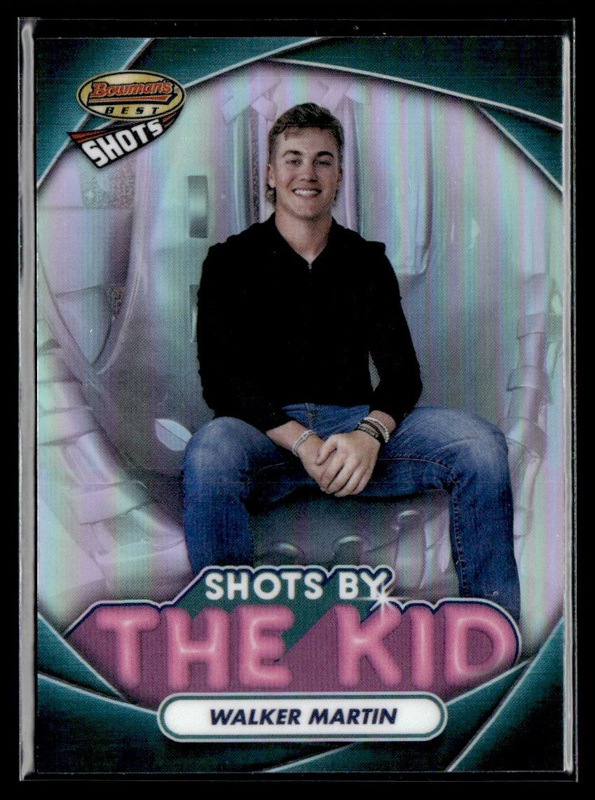 Walker Martin 2024 Bowman's Best Shots by the Kid #TK-2 San Francisco Giants