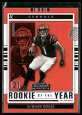 Ja'Marr Chase 2021 Panini Contenders Rookie of the Year #ROY-JCH