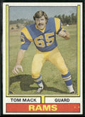 Tom Mack 1974 Topps #126 Los Angeles Rams