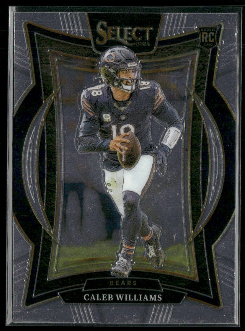 Caleb Williams 2025 Panini Select Concourse RC #25 Chicago Bears