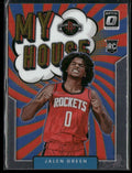 Jalen Green 2022 Donruss Optic My House RC #17 Houston Rockets