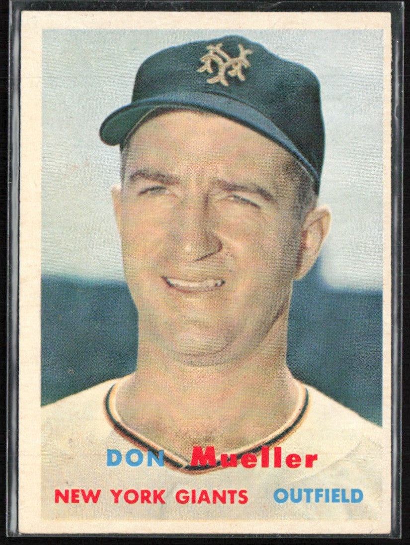 Don Mueller 1957 Topps #148 New York Giants