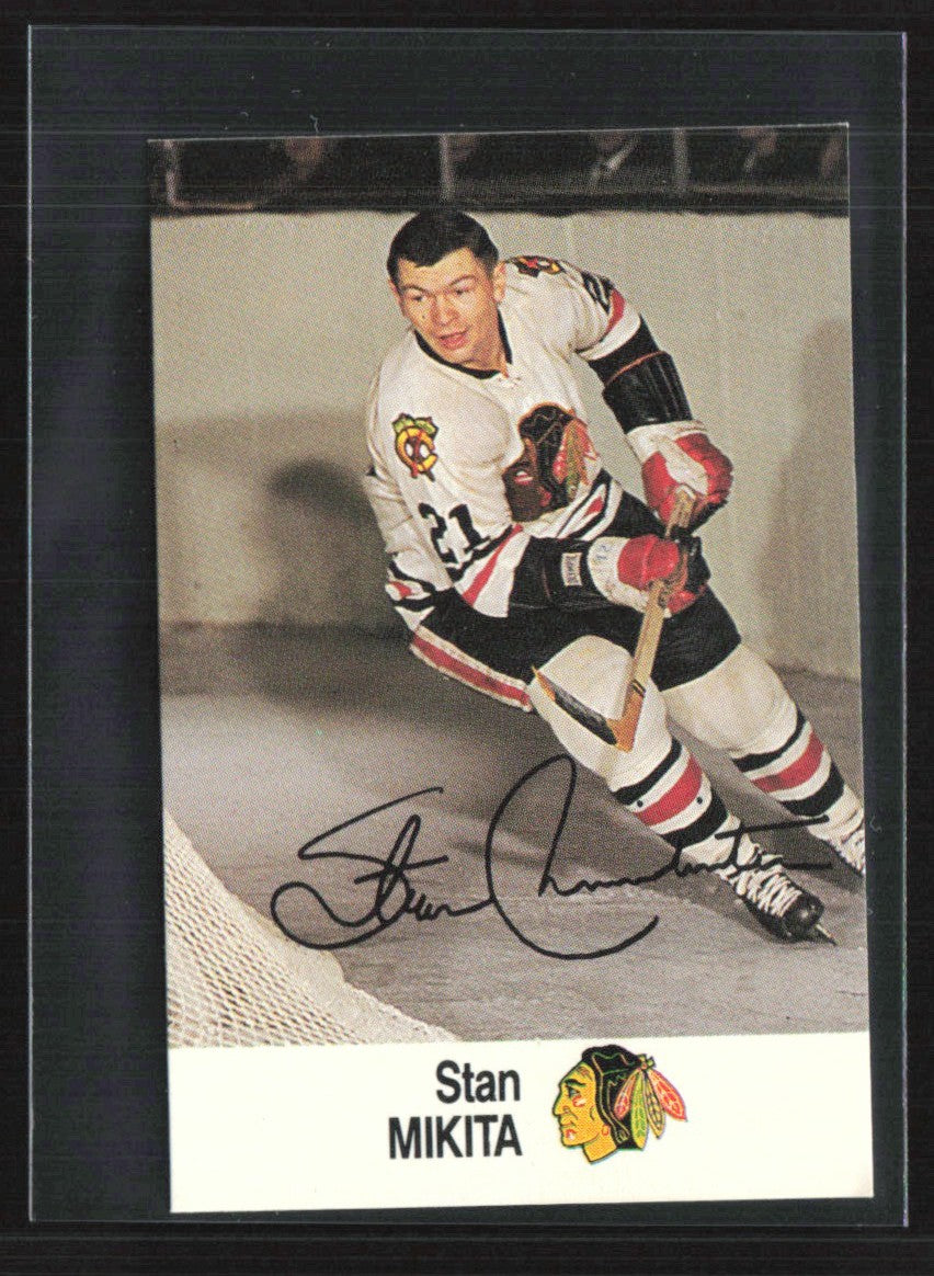 Stan Mikita 1988 ESSO NHL All-Star Collection Chicago Blackhawks