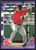 Triston Casas 2019 Bowman Draft Purple /250 #BD-87 Boston Red Sox