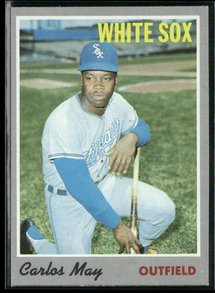 Carlos May 1970 Topps #18 Chicago White Sox