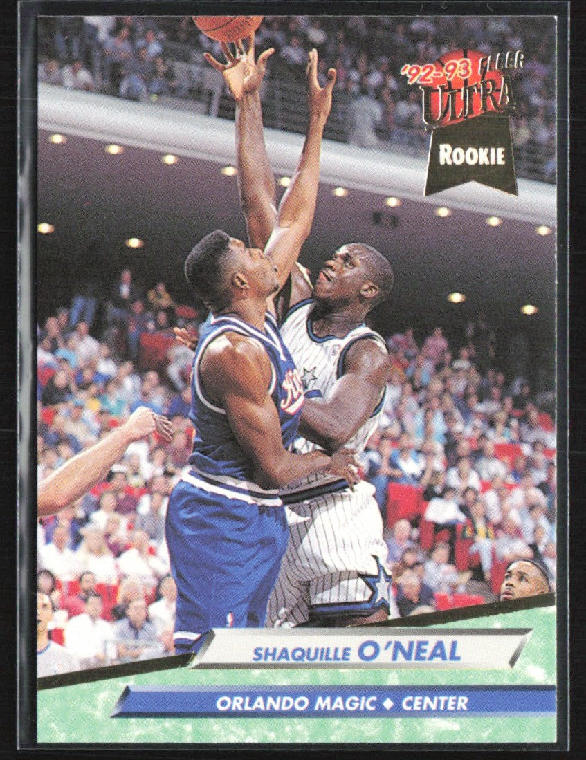 Shaquille O'Neal 1992 Fleer Ultra RC #328 Orlando Magic