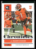 Ja'Marr Chase 2020 Panini Chronicles RC #17 Cincinnati Bengals