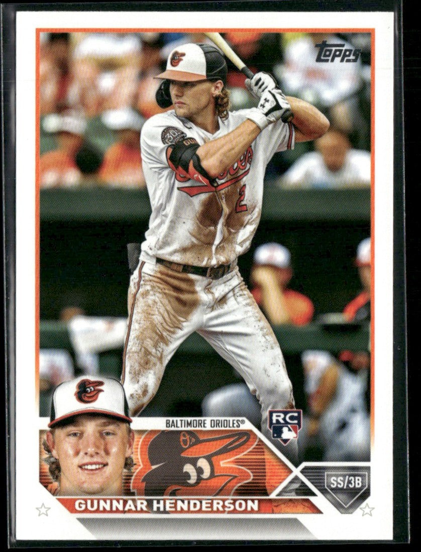 Gunnar Henderson 2023 Topps RC #206 Baltimore Orioles