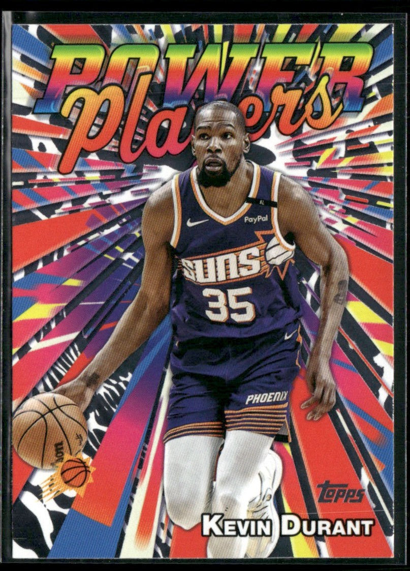 Kevin Durant 2025 Topps Power Players #PP-6 Phoenix Suns