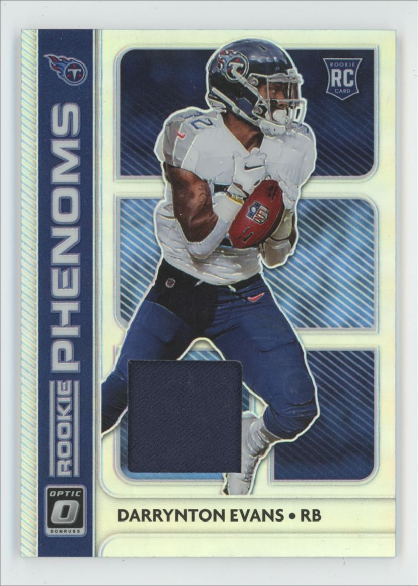 Darrynton Evans 2020 Donruss Optic Rookie Phenoms RC Jersey #RP-33