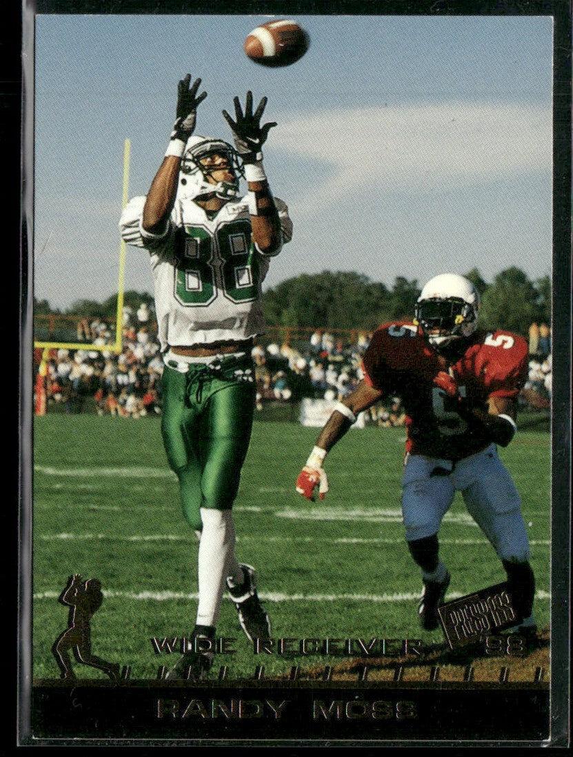 Randy Moss 1998 Press Pass #5 Marshall Thundering Herd