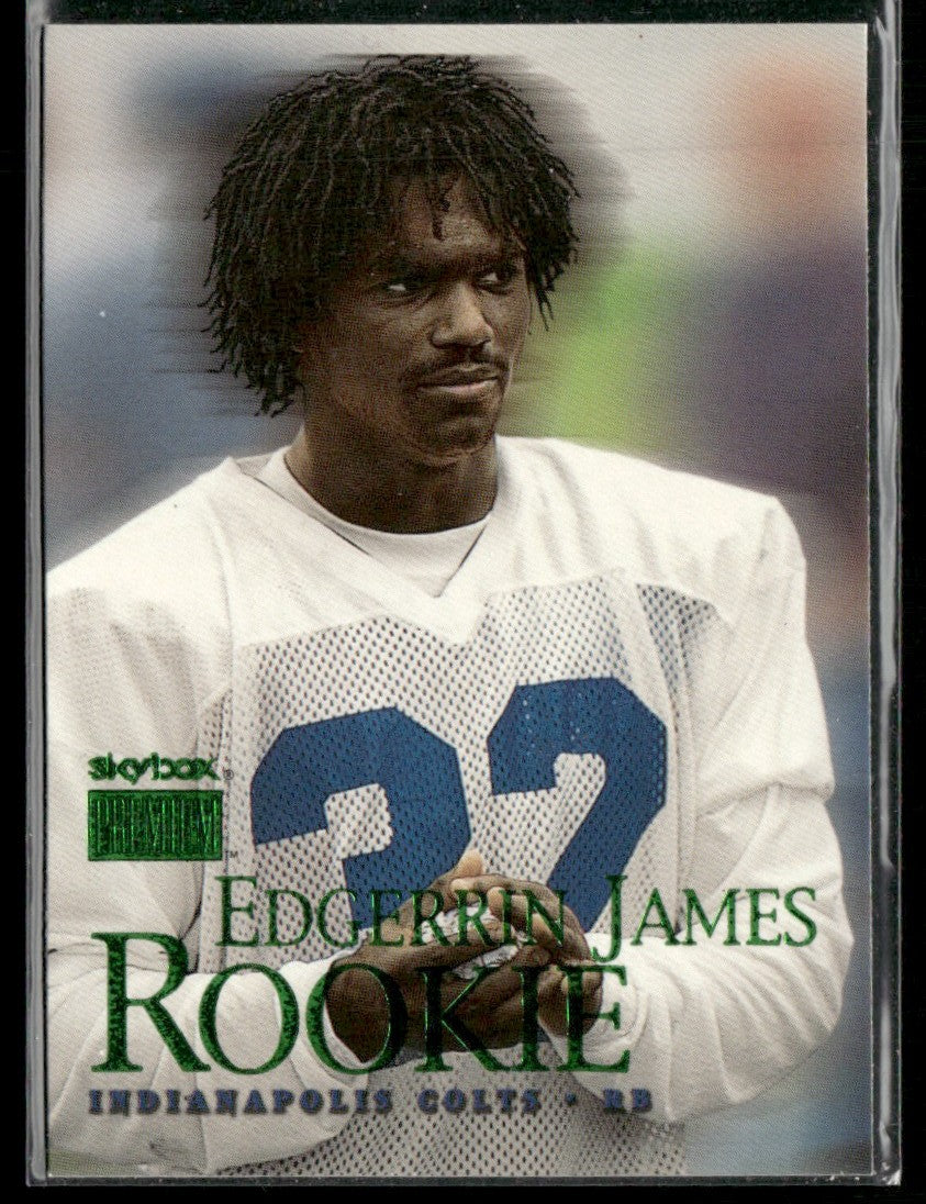 Edgerrin James 1999 SkyBox Premium Green RC #222 Indianapolis Colts