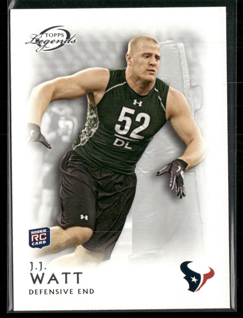 J.J. Watt 2011 Topps Legends RC #119 Houston Texans