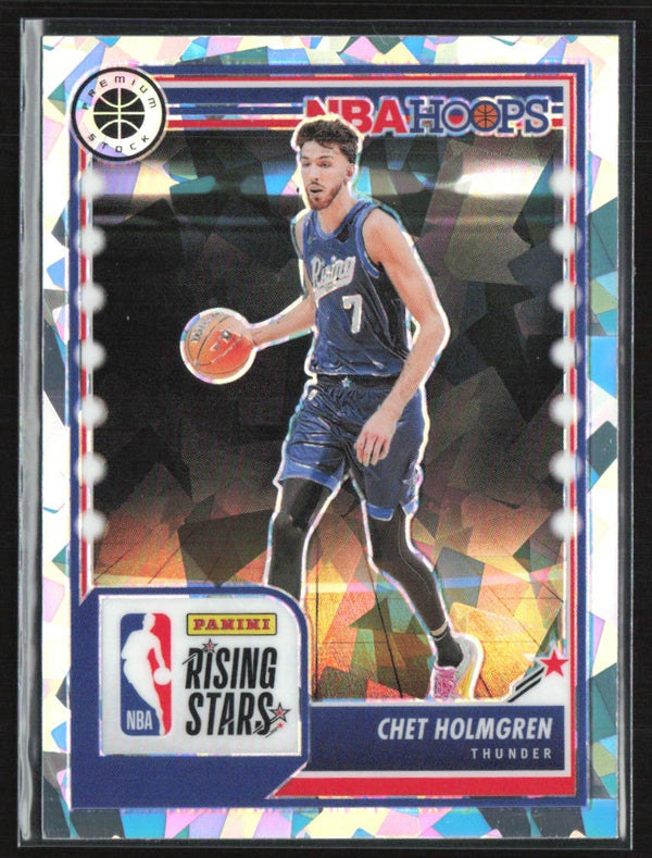 Chet Holmgren 2023 Panini NBA Hoops Premium Stock Rising Stars Ice Prizm #293