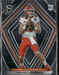 Trevor Lawrence 2021 Panini Chronicles Draft Picks Spectra RC #279