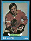 Pit Martin 1973 Topps #164 Chicago Blackhawks