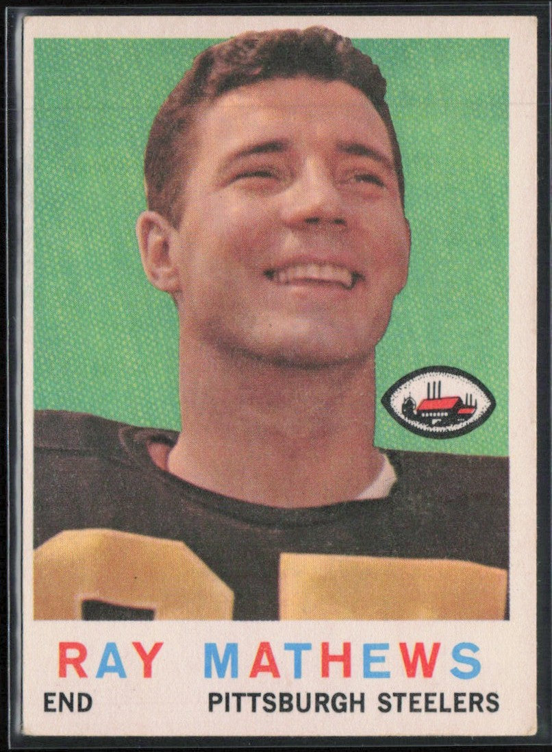 Ray Mathews 1959 Topps #11 Pittsburgh Steelers