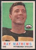 Ray Mathews 1959 Topps #11 Pittsburgh Steelers