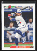 Bo Bichette 2020 Bowman Heritage RC #52 Toronto Blue Jays