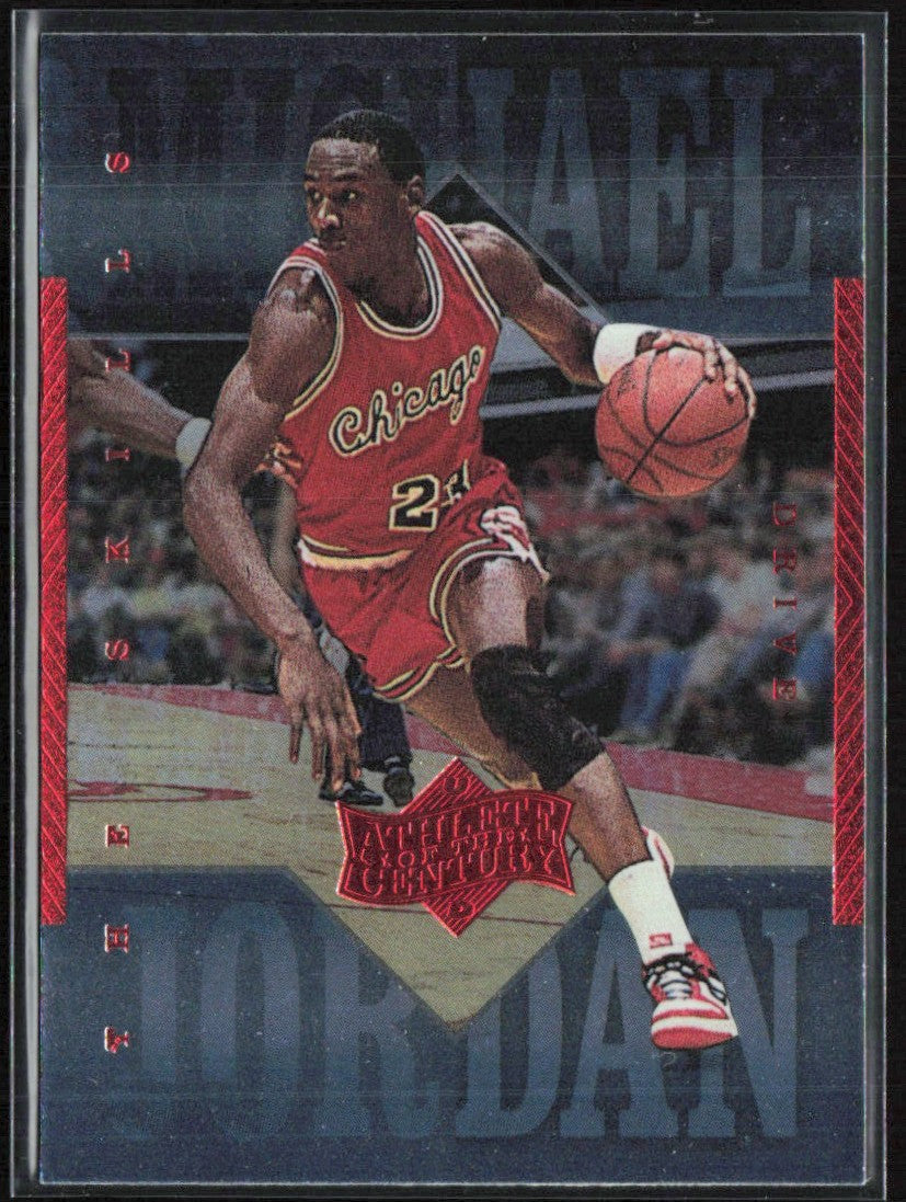 Michael Jordan 1999 Upper Deck Athlete of the Century #64 Chicago Bulls