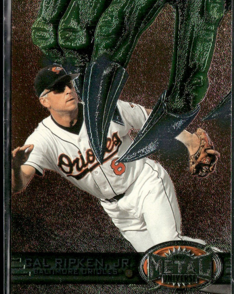 Cal Ripken Jr. 1997 SkyBox Metal Universe #8 Baltimore Orioles