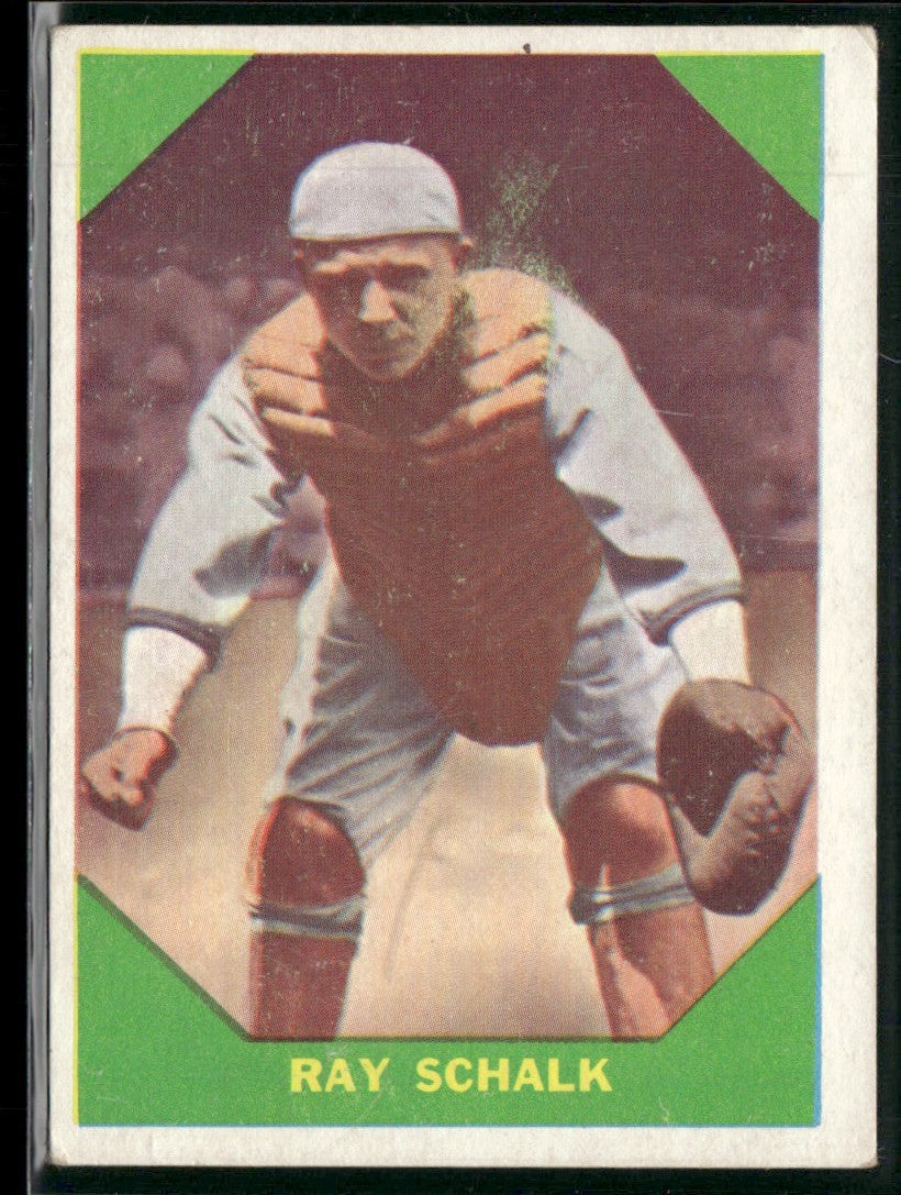 Ray Schalk 1960 Fleer Baseball Greats #56 Chicago White Sox