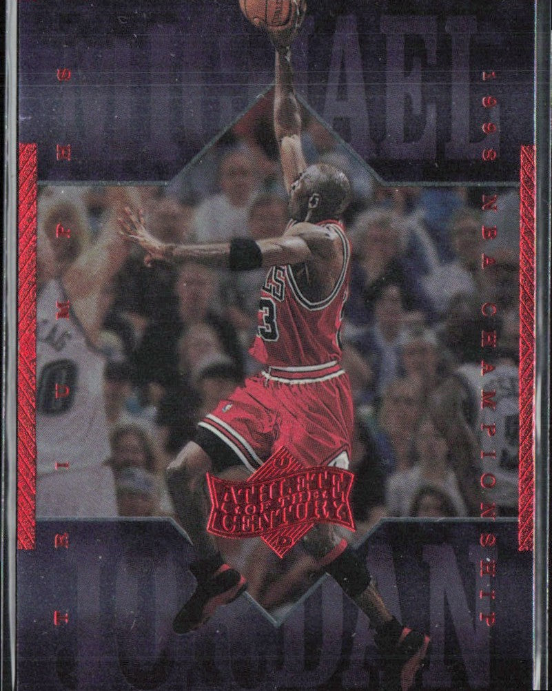 Michael Jordan 1999 Upper Deck Athlete of the Century #90 Chicago Bulls